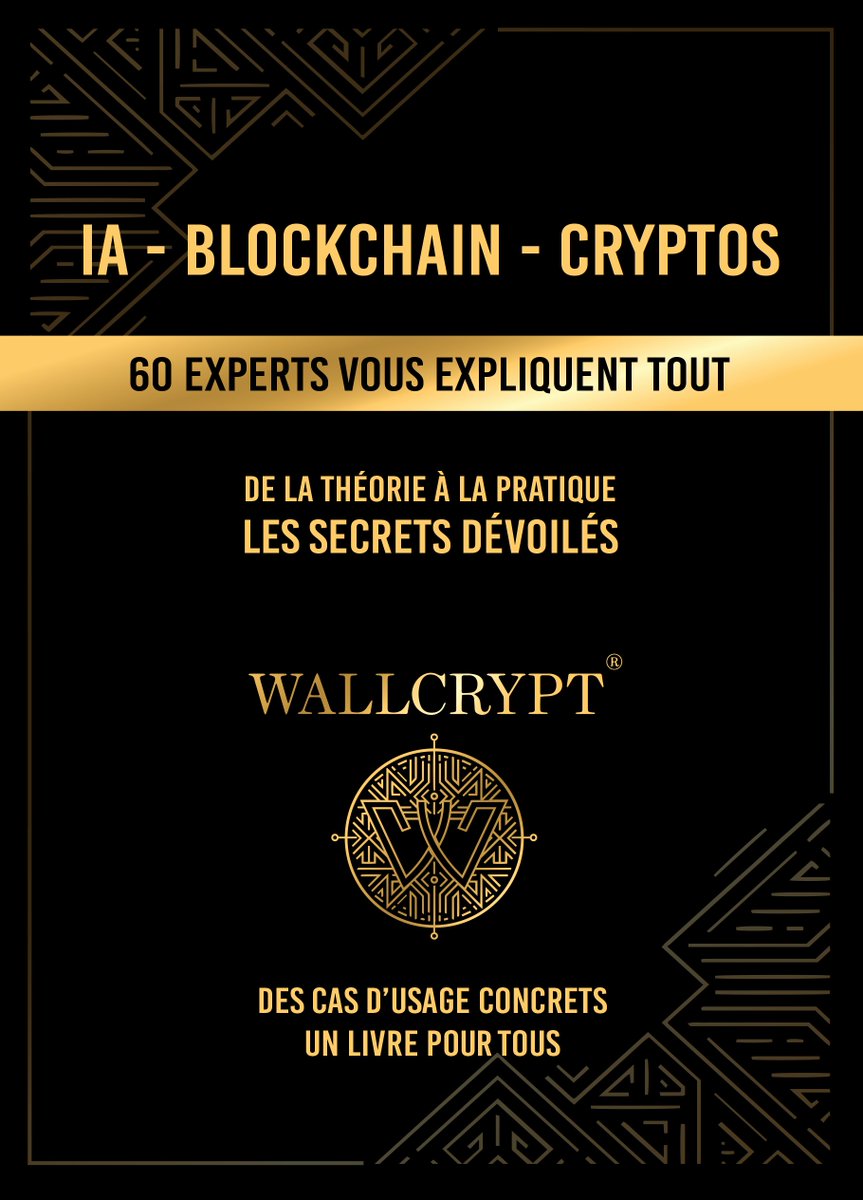 WallCrypt's tweet image. 🌟 ATTENTION : Le TOME 2 WALLCRYPT arrive bientôt ! Découvrez-le avant tout le monde ! 🌟
👉 Précommandez ici : fr.ulule.com/wallcrypt-livr…

✨ Après le succès du TOME 1, préparez-vous à plonger dans l’essentiel des révolutions technologiques actuelles :
🚀 PARTIE 1 : Intelligence…