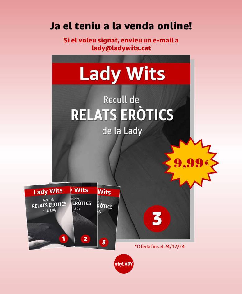LADY_WITS's tweet photo. 💛NOU LLIBRE💛
#FOLLOWITS!🥰
👉Ja teniu el llibre disponible a AMAZON.
Link: https://t.co/SbGhz8ox4D
💶Oferta de 9,99€ vàlida fins el 24/12/24.
📝 Si el voleu dedicat, envieu un e-mail a Lady@ladywits.cat
Gràcies!🥰
#nou #llibre #byLady #Llibre_3 #relats #lectura #laLady https://t.co/gxo6lB7olG