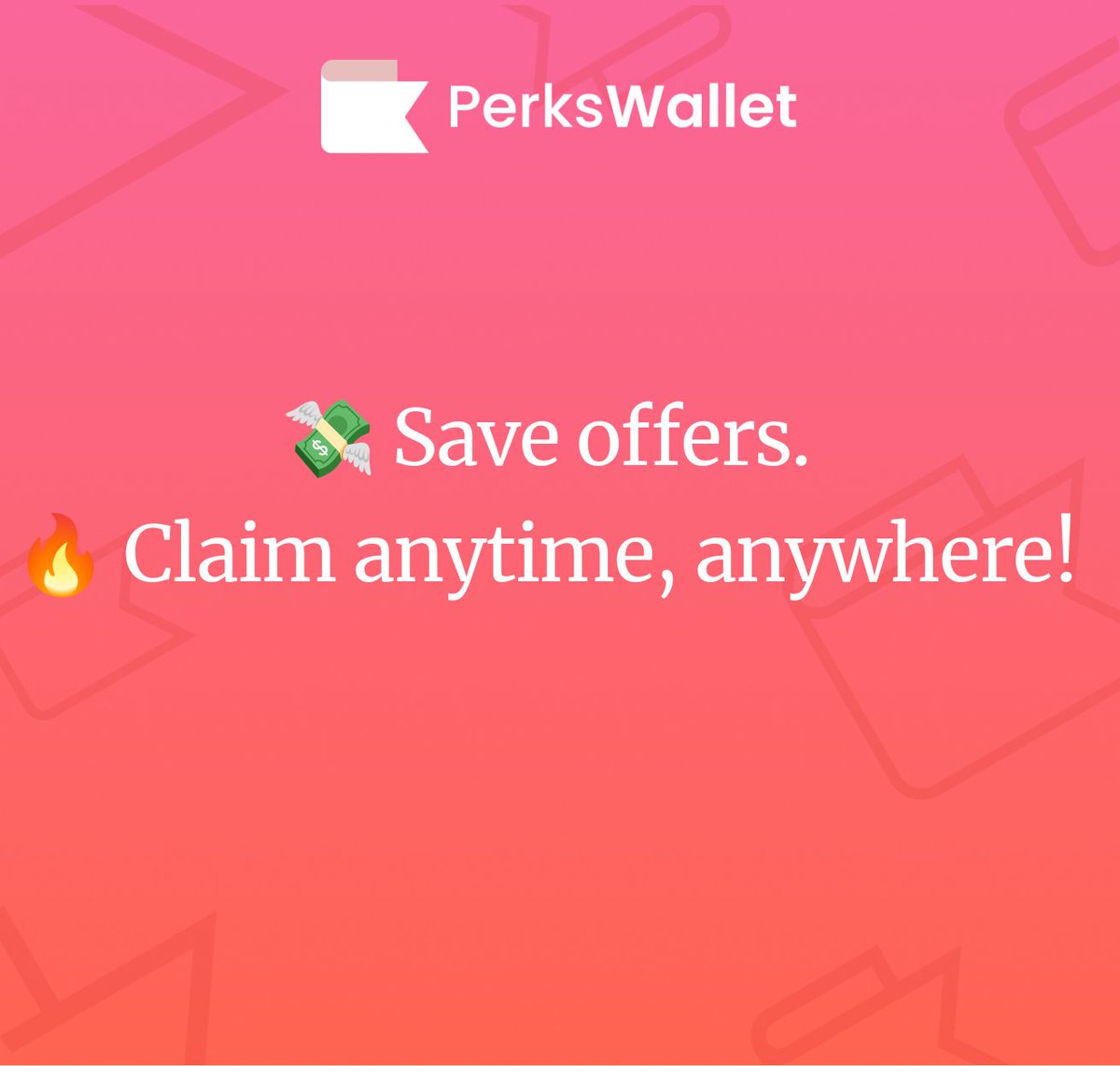 PerksWallet's tweet photo. 🚀 Discover PerksWallet – your virtual wallet for offers from top brands! Use the website, browser extension, or mobile app to find, claim, and save deals—all in one place. 💰

Try it today! 🔗 https://t.co/7VOi3bpeyS

#Deals #Offers #Savings #PerksWallet https://t.co/cURl2oogM4