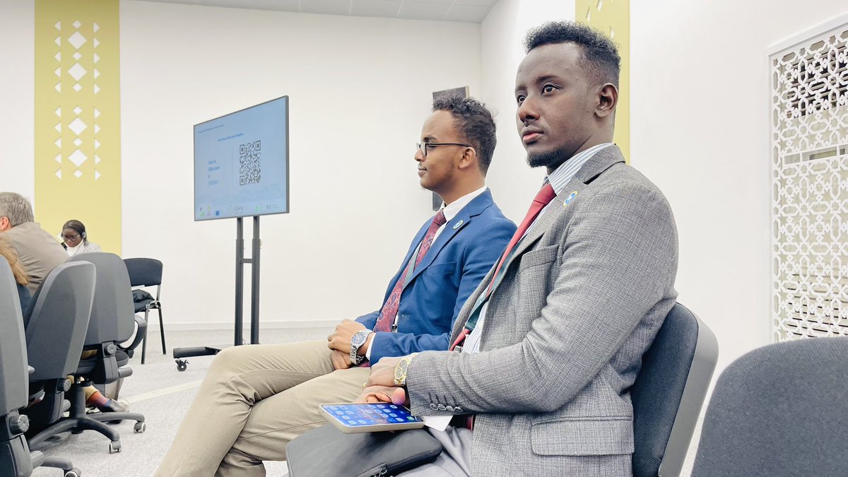 YALI RLC EA - Somalia Chapter (@yalialumniso) on Twitter photo We are at <a href="/Cop16Riyadh/">COP16 Riyadh</a> Proud to represent Somali youth at the <a href="/UNCCD/">UN Land and Drought</a> conferance and youth forum organized by <a href="/UNCCDYouth/">UNCCD Youth Caucus</a> Sharing our work on tree planting, land restoration & youth empowerment.
#YouthForClimate #Somalia #ClimateAction” We are at <a href="/Cop16Riyadh/">COP16 Riyadh</a> Proud to represent Somali youth at the <a href="/UNCCD/">UN Land and Drought</a> conferance and youth forum organized by <a href="/UNCCDYouth/">UNCCD Youth Caucus</a> Sharing our work on tree planting, land restoration & youth empowerment.
#YouthForClimate #Somalia #ClimateAction”