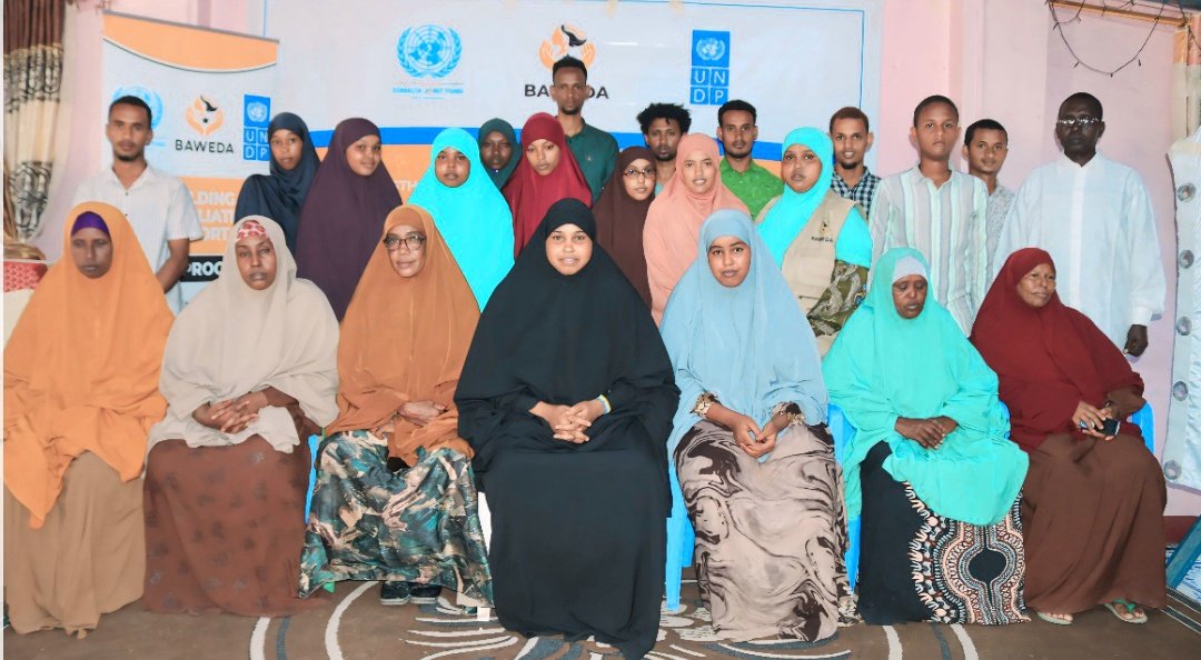 BawedaCso's tweet photo. @BawedaCso in partnership with @UNDPSomalia,successfully concluded a 3-days Capacity Building Training (Dec 1–3, 2024) in #Barawe. The training focused on leveraging NRF/NRP &amp; local response strategies for inclusive state-building and reconciliation under the SRSP program. https://t.co/uvUX3qJLiL