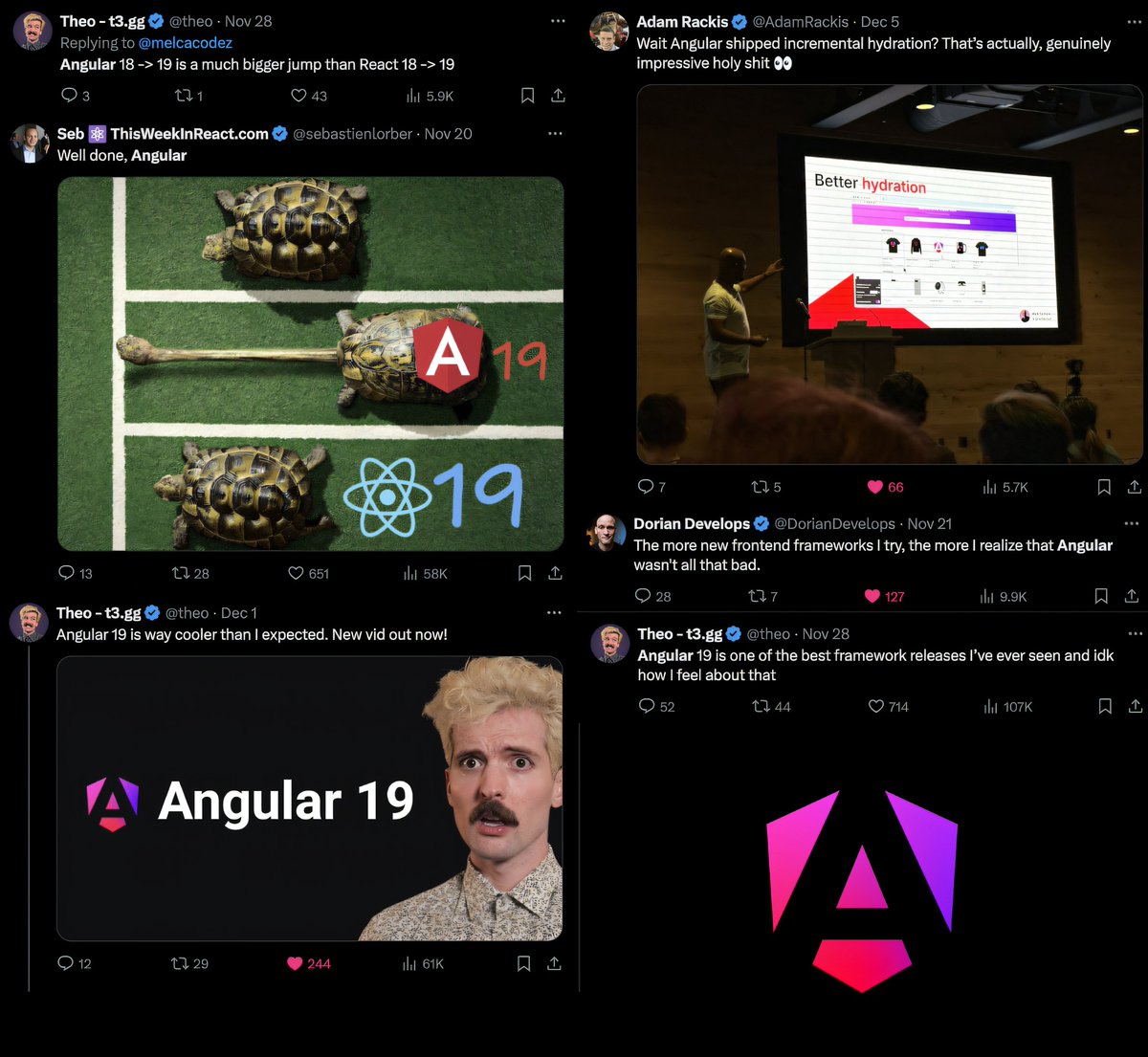 DanielGlejzner's tweet image. #Angular has been the laughing stock of the tech community for years due to its so-called &quot;stagnation.&quot; Not anymore. 

The Angular team has taken the lead in one of the hottest topics in the #JavaScript bleeding edge:

Server-Side Rendering (SSR).

Now, I’m not a fan of pushing…