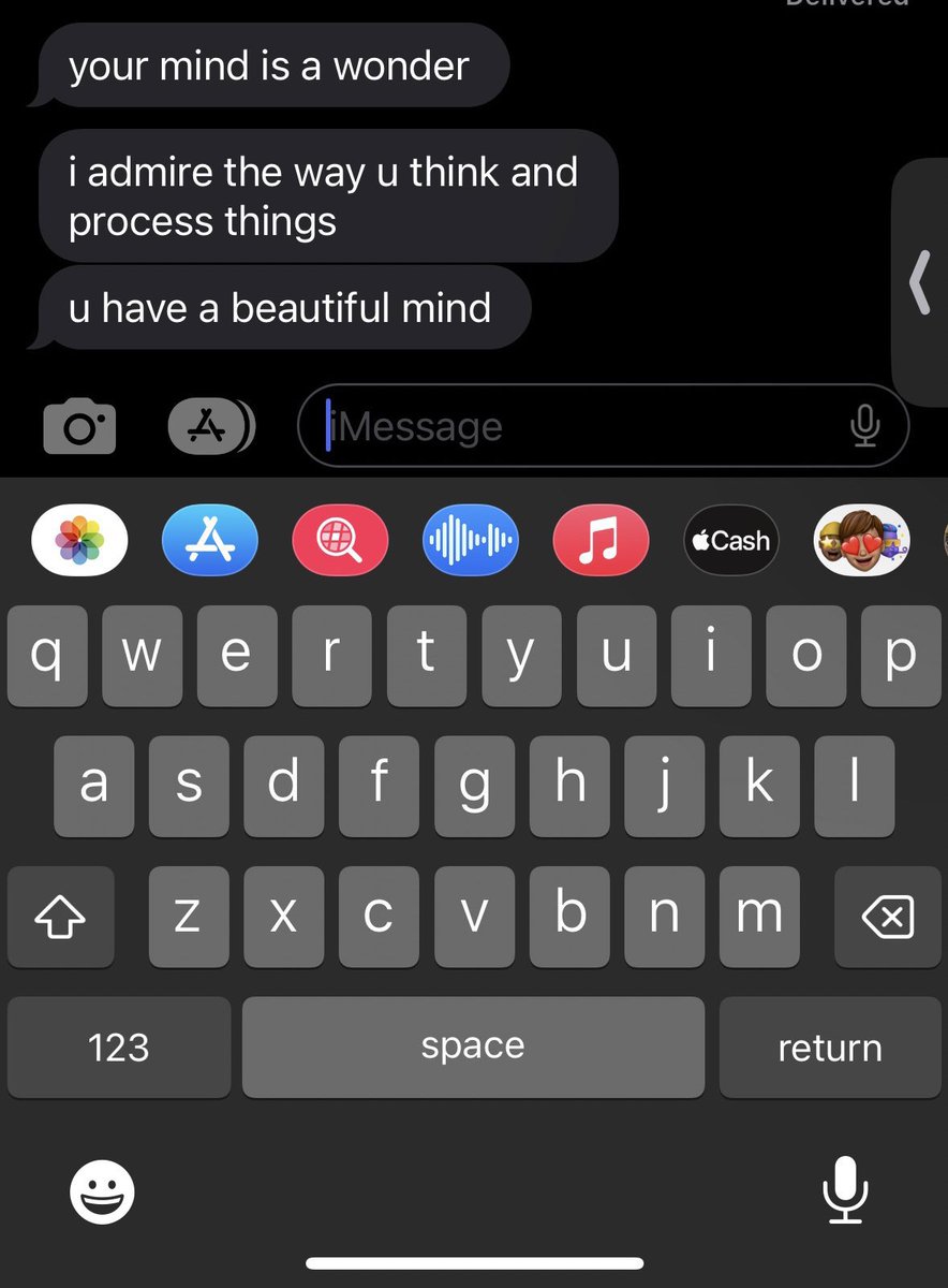 nicest words ever said to me