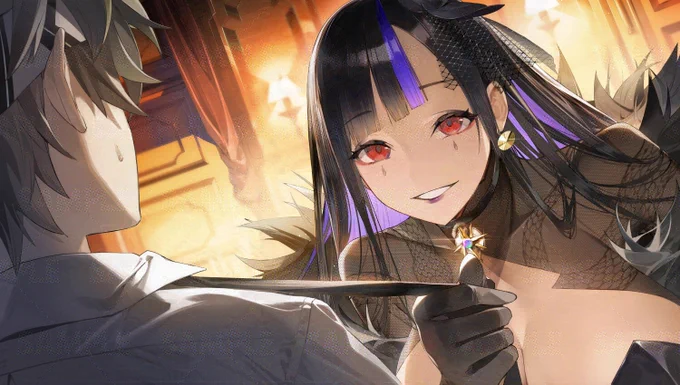 2024年も『白夜極光』ゲーム内イラストを担当させていただきました #白夜極光 