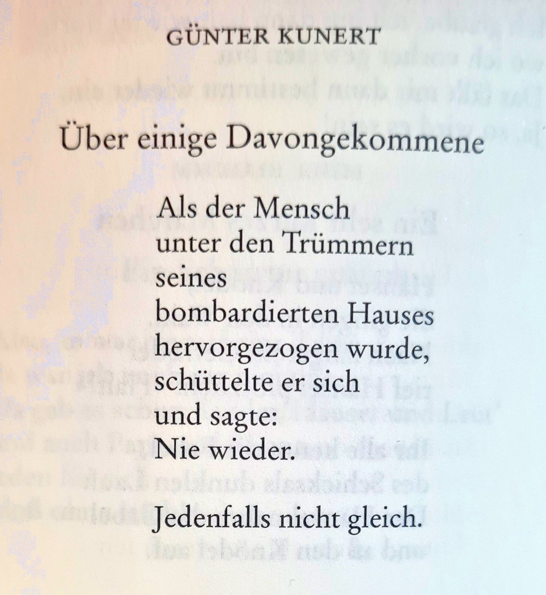 mkowa1's tweet image. Über einige Davongekommene:
#Kunert
#NieWieder