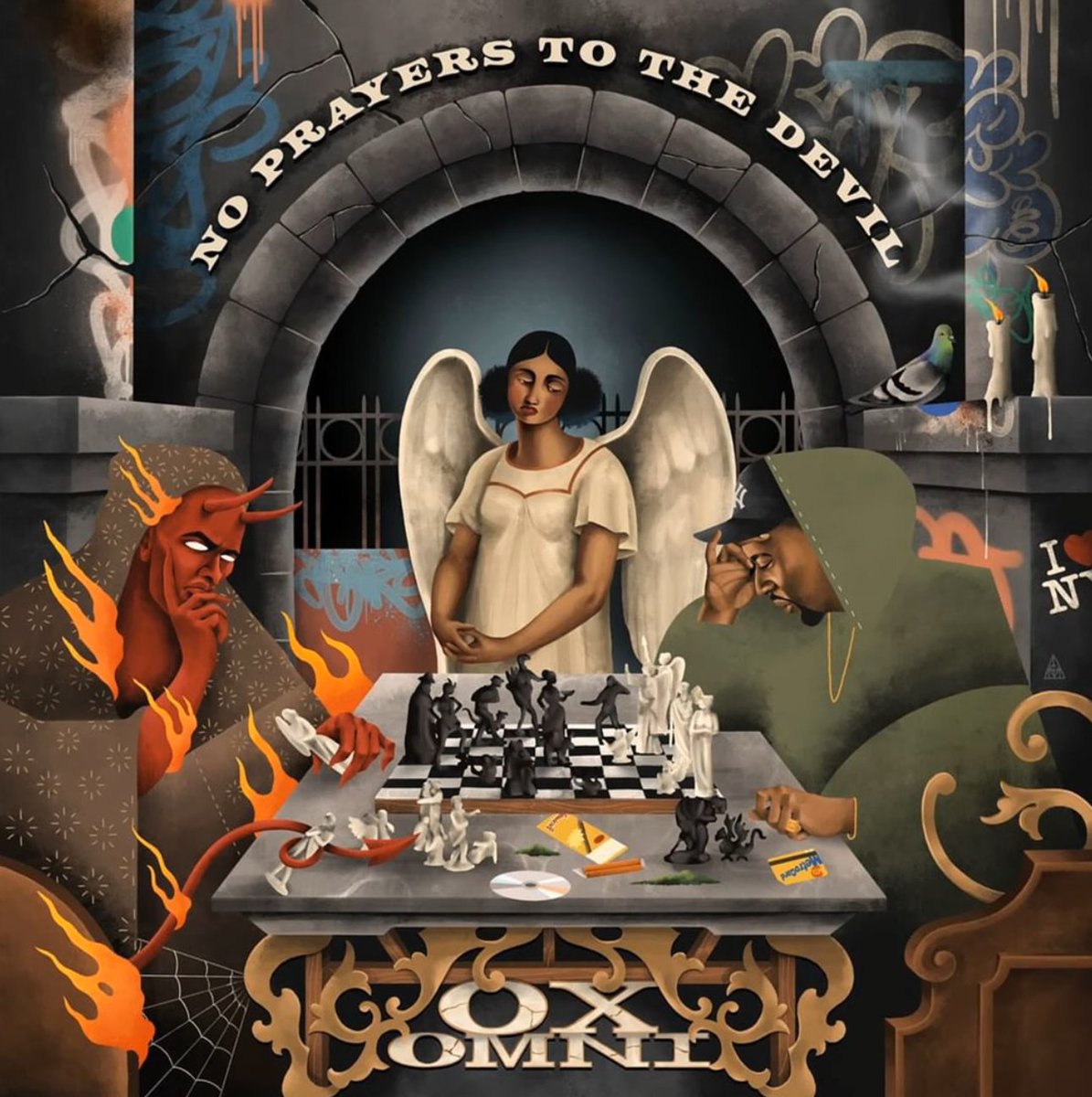 "KITCHEN COUNTER"
<a href="/Oxxoriginal/">OX OMNI</a> x <a href="/Rome_Streetz/">ROME STREETZ</a> 
Prod. 94Maax
Taken off the album "NO PRAYERS TO THE DEVIL" by Ox Omni
🔊 youtu.be/ASkyu1Zf7PU