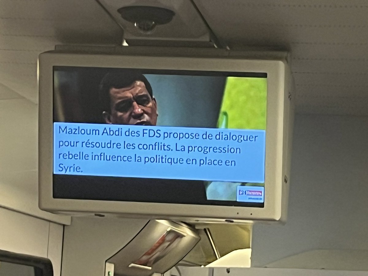 İsviçre Lozan treninde Mazlum Abdi

Rojava Kürt Güçleri Komutanı General Mazlum Abdi komutasındaki güçlerin başarılı ilerleyişi ve siyasi açıklamaları İsviçre'deki tren ve otobüs araçlarındaki haber panolarına yansıtılıyor.