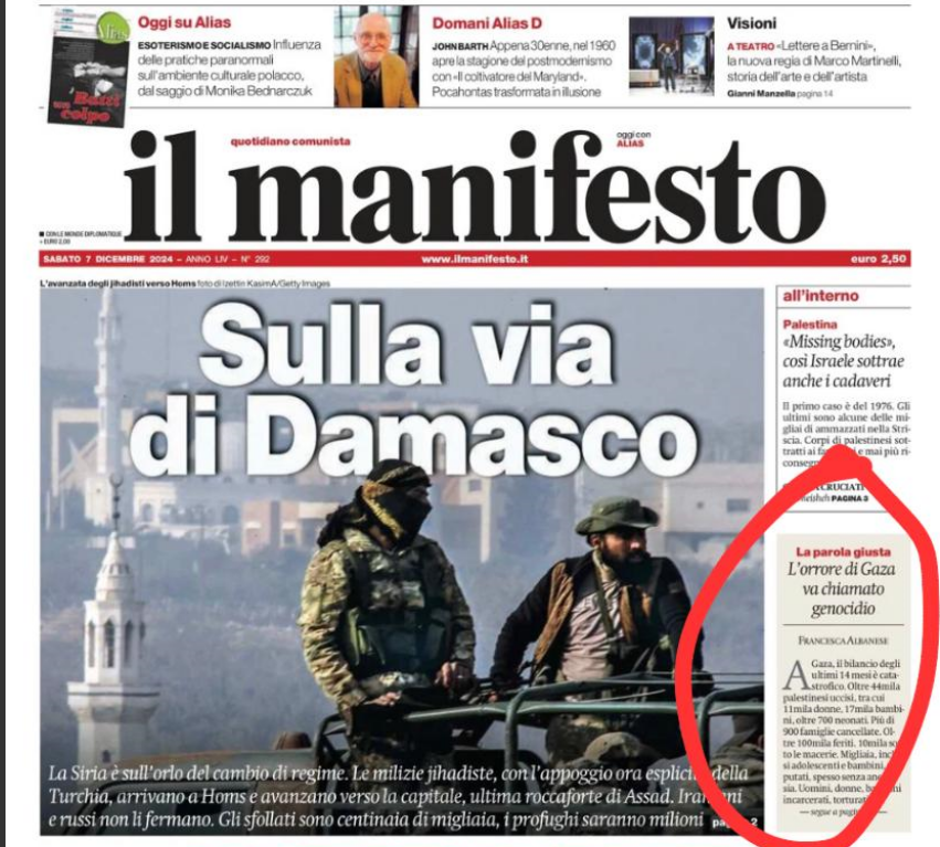 In Italia, il dibattito su cosa accade da 14 mesi a Gaza è viziato da ignoranza e pregiudizio.
Il crescente consenso sull'accusa di genocidio contro Israele si fonda su fatti, analisi di esperti legali e forensi, e altre voci autorevoli, tra cui storici israeliani esperti di