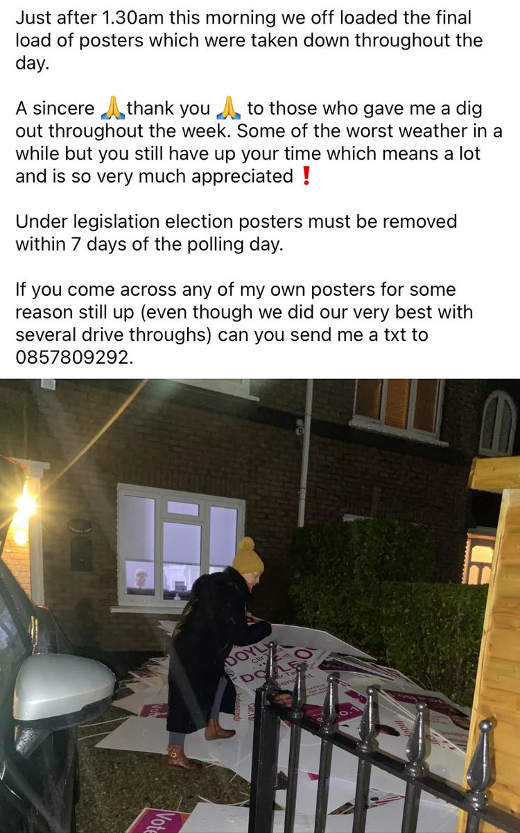 Cllr Tania Doyle(Fingal County Council) (@taniadoylecllr) on Twitter photo 