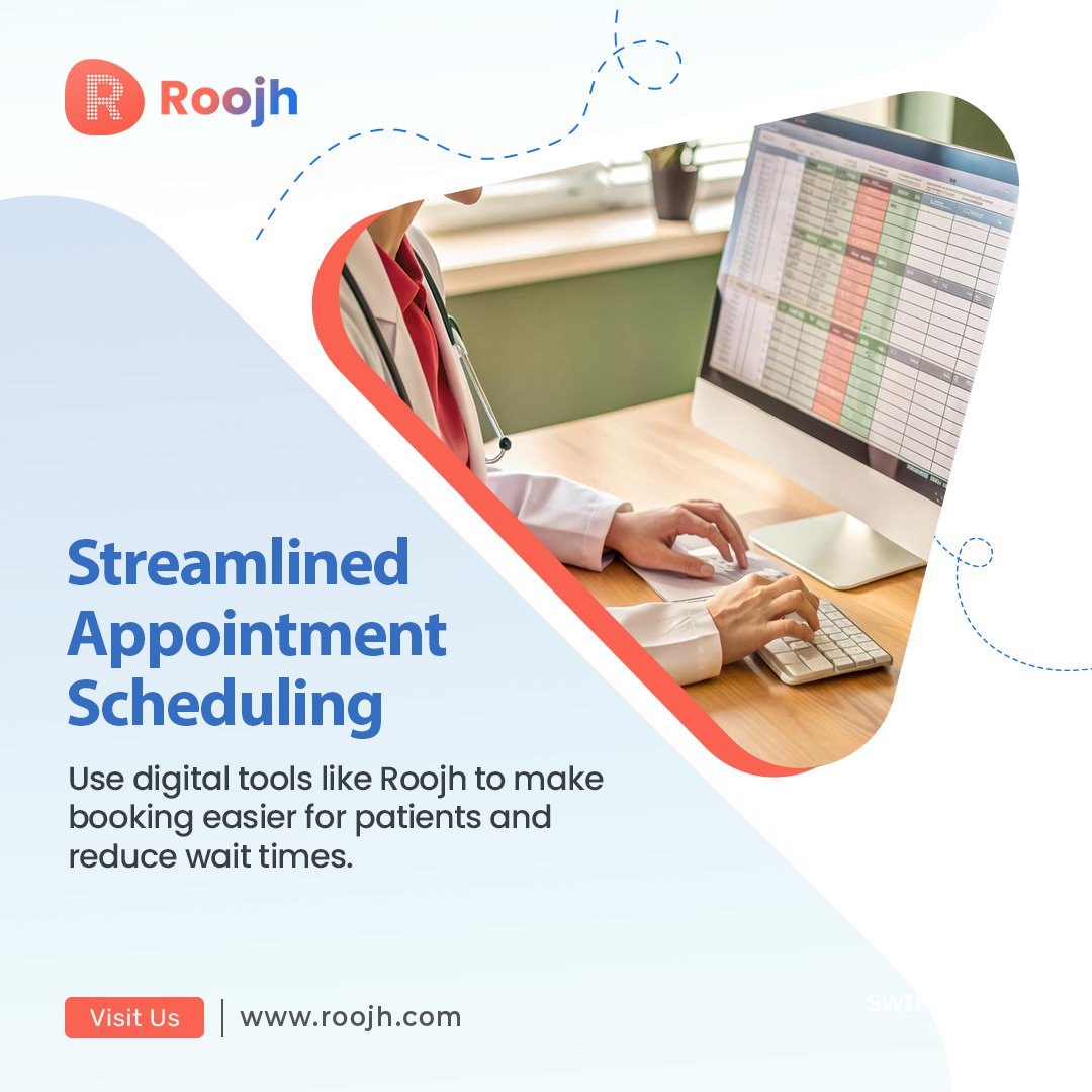 RoojhHealth's tweet photo. Effortless hospital management starts here! 🌟 Discover how Roojh can transform your hospital's operations. Say hello to efficient workflows and better patient care. 🚑✨
.
Visit: https://t.co/4TmAHseKGJ
.
.
#Roojh #HealthManagement #RoojhApp #StayHealthy #HealthRecordManagement https://t.co/ptwNOIBdHp