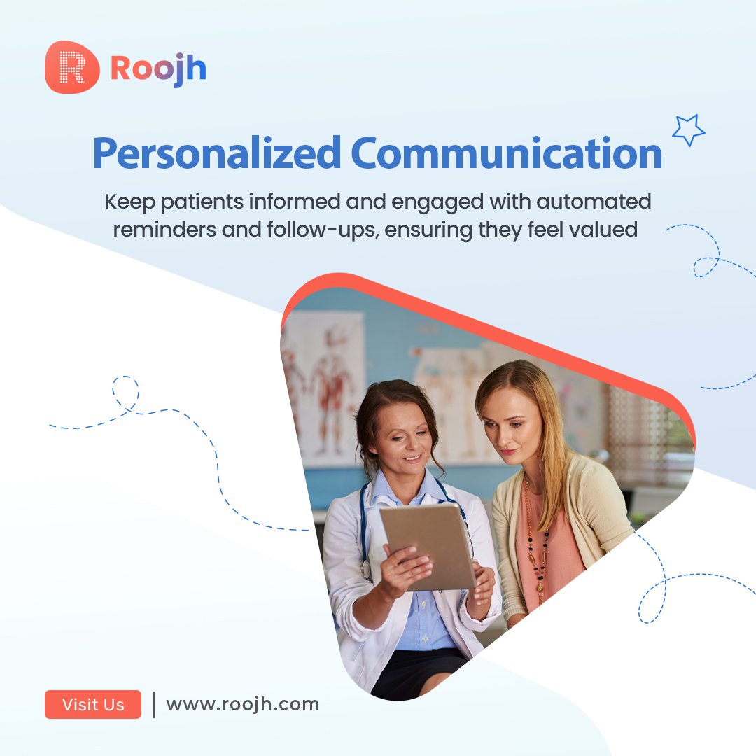 RoojhHealth's tweet photo. Effortless hospital management starts here! 🌟 Discover how Roojh can transform your hospital's operations. Say hello to efficient workflows and better patient care. 🚑✨
.
Visit: https://t.co/4TmAHseKGJ
.
.
#Roojh #HealthManagement #RoojhApp #StayHealthy #HealthRecordManagement https://t.co/ptwNOIBdHp