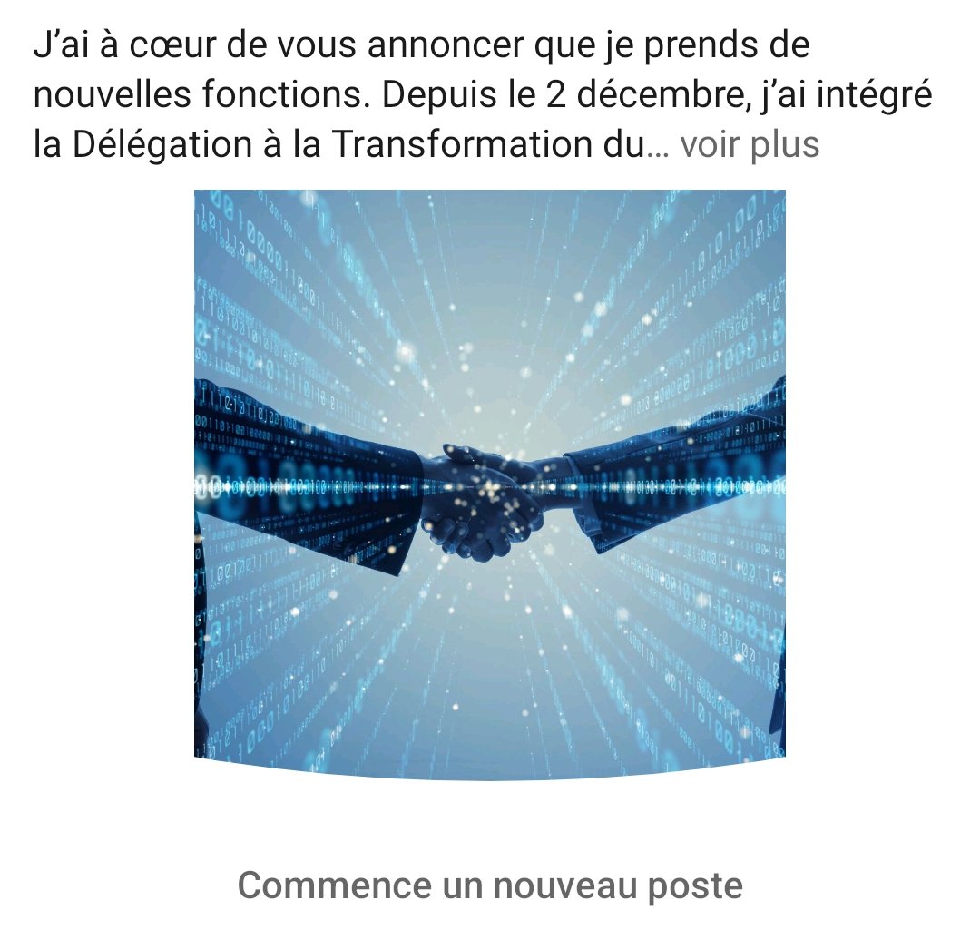 J'ai le plaisir de vous annoncer que je prends de nouvelles fonctions.

Le détail ici : 
linkedin.com/posts/david-gu…