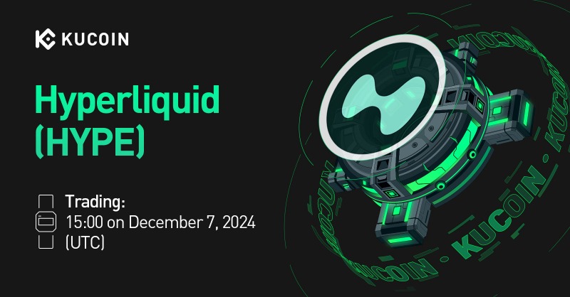 kucoincom's tweet photo. We’re excited to be the FIRST exchange to support @HyperliquidX's $HYPE deposits! 🚀
 
Plus, automate your trades with Trading Bots when trading goes live! 🔥
 
Deposit today and enjoy 50 USDT off your trading fees! Activate your deposit address before the deadline! 😉