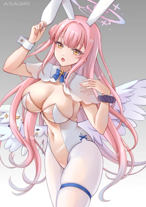 ミカ(バニ)#ブルーアーカイブ #ブルアカ 
