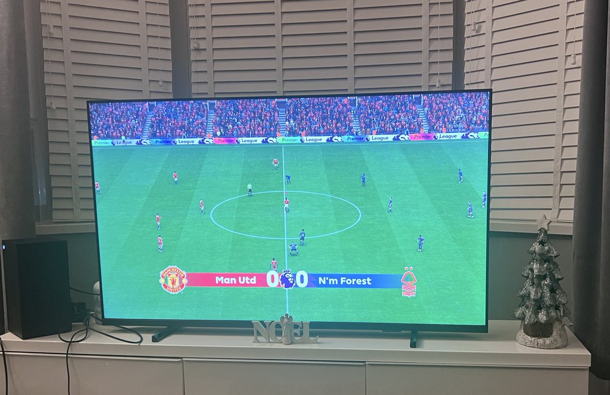 Off to the game later, weather permitting ☔️ 

Upgraded to #EAFC25 last week, and caught up to today on career mode, last night 🎮

Just the 9 places ahead of the actual team 🥴

#MUFC