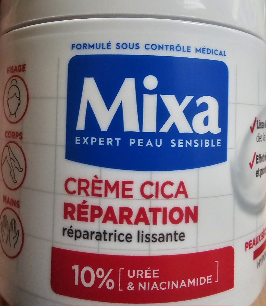 CBINOT's tweet photo. Sur cette étiquette,  vous voyez "urée" 👍! C'est une astuce bien connue des paysans en montagne ou des prisonniers des goulags 🤔, contre les angelures et crevasses aux mains le meilleur remède est de pisser dessus 🤩😎😜! 
Faites des économies grâce à moi 😁! https://t.co/4GRkQQ6wD5