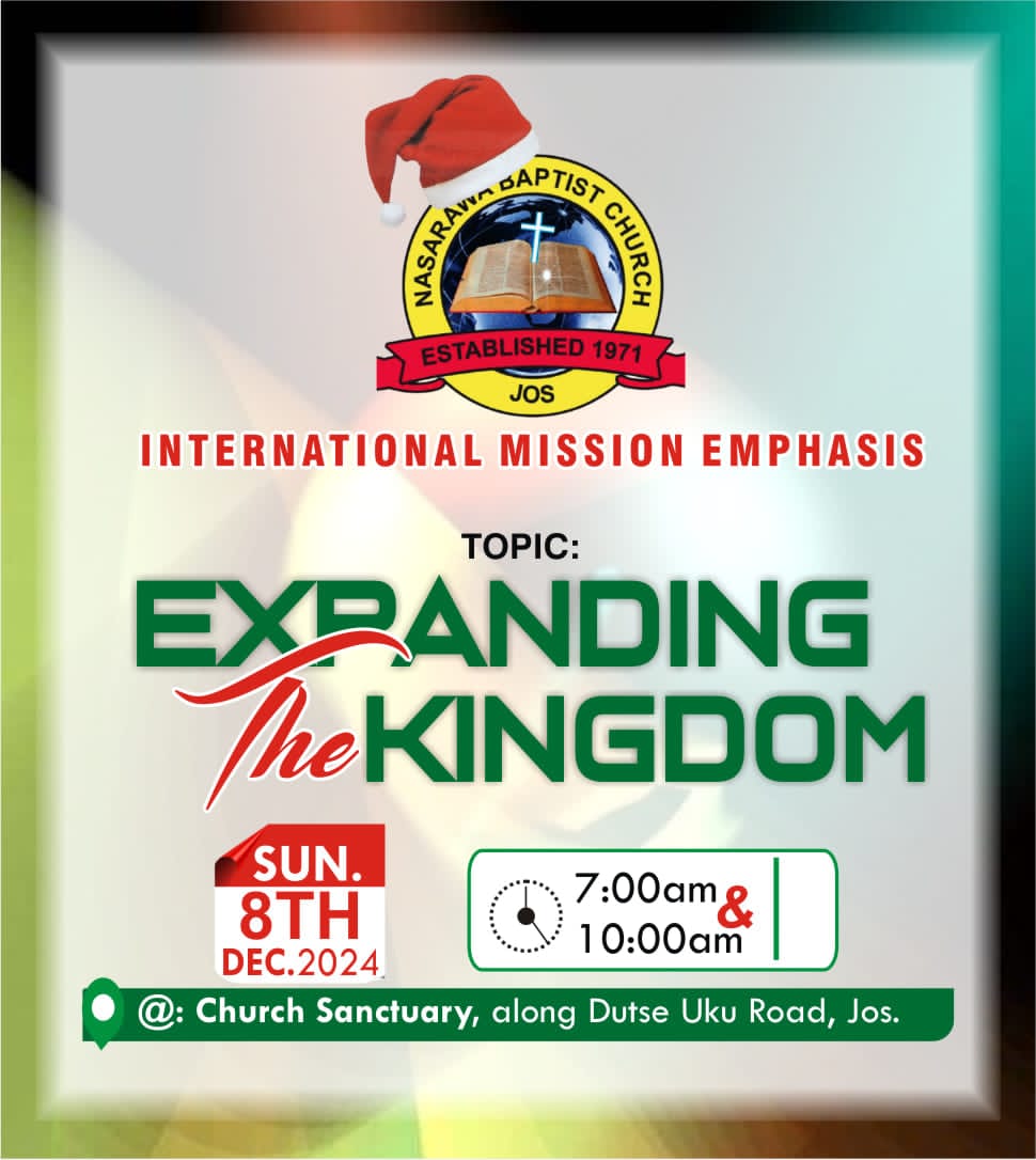 NBC_JOS's tweet photo. Ask of Me, and I will give You the nations as Your inheritance... (Psalm 2:8) Expanding the Kingdom, advancing God's plan
Expanding the Kingdom, one soul at a time! #KingdomExpansion
#Gospel
#LetGodArise
#Baptistfamily https://t.co/ok8rOV0yTf