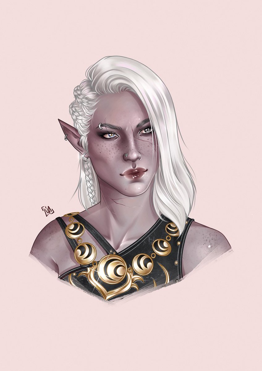 _StarsAndSkies's tweet image. Freyja for @dalish_rogue ✨
#BaldursGate3