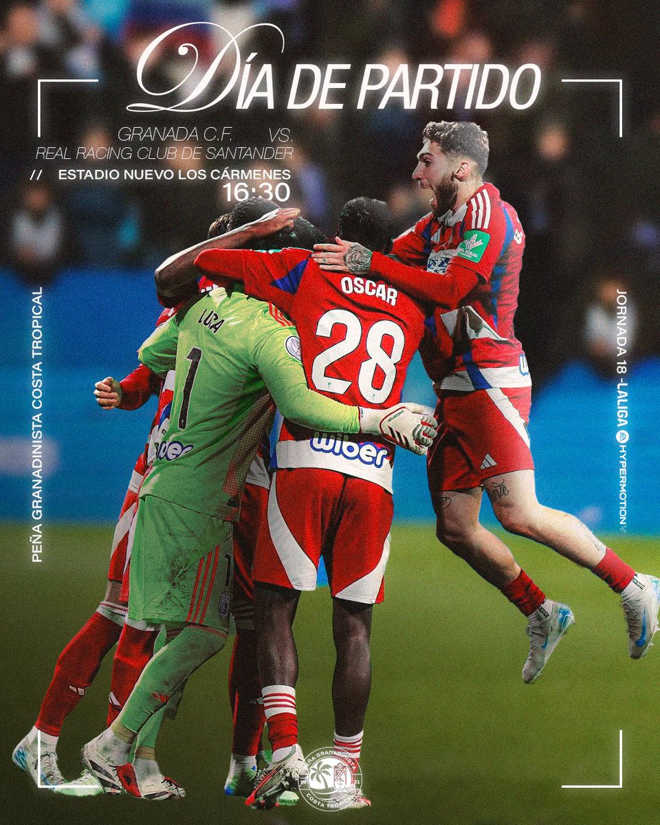 Peña Costa Tropical (@pgcostatropical) on Twitter photo Hoy juega el <a href="/GranadaCF/">Granada CF ❤️⚪️</a>. ¡Hoy es #Machday! ❤️🤍❤️🤍
Jugamos contra el <a href="/realracingclub/">Real Racing Club</a> ⚪🟢 Hoy juega el <a href="/GranadaCF/">Granada CF ❤️⚪️</a>. ¡Hoy es #Machday! ❤️🤍❤️🤍
Jugamos contra el <a href="/realracingclub/">Real Racing Club</a> ⚪🟢