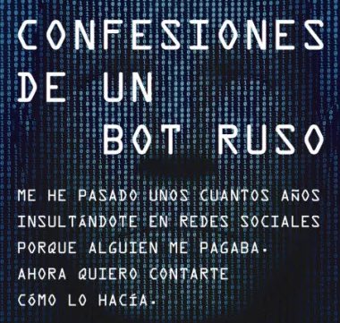 TremendoStopmo's tweet photo. @JoaquinCamposR te estaba escuchando con joana sobre esos anónimos que te escriben para que dejes de hablar. ¿conoces las granjas de bots? Este libro habla sobre ello. Un ensayo que parece distopia para tu siguiente viaje en tren. abrazo y gracias por tu canal 🔪🥥 https://t.co/CCWWPmxZfP