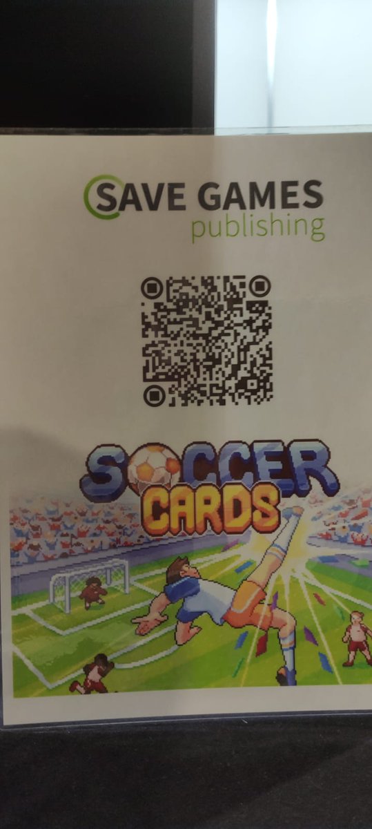 SaveGamesStudio's tweet image. ¡Este finde estamos en #Mangafest! Estamos promocionando nuestro videojuego Soccer Cards (Fútbol Cartas en la store española 😁)
¿Venís a hacernos una visita?