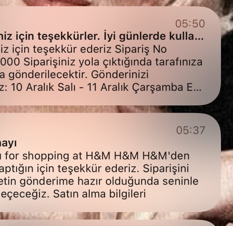 Sabah 5:30' da uyanıp alışveriş yapmışım. Artık uyurken de para harcamaya başladım.