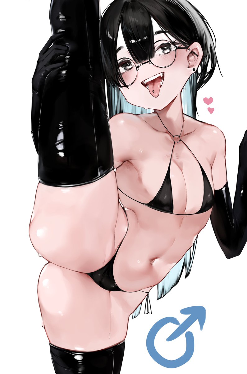 I字バランスの男の娘 