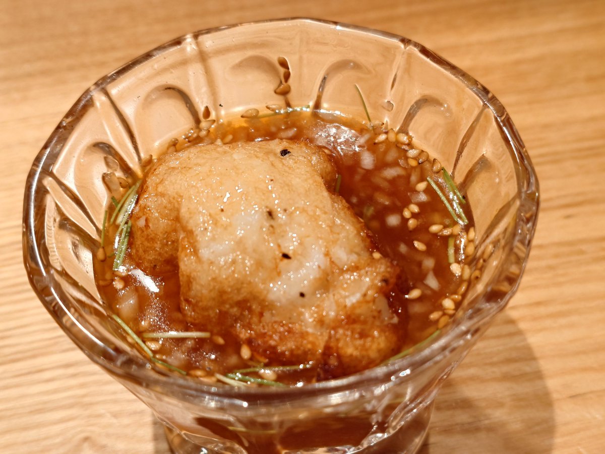 flying_drunkard's tweet image. ・自家製さつま揚げ
・金柑の白和え 日向夏シャーベット添え
・ぶり大根
・クレソンのお浸し 鱈白子和え

↓続く
#虎ノ門とだか #食堂とだか #飯テロ #虎ノ門