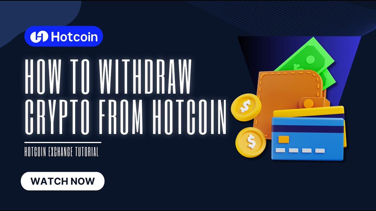 Learn How to Withdraw Crypto from Hotcoin! 💸 Ready to cash out your crypto  gains? Watch our step-by-step guide on how to withdraw crypto from Hotcoin  securely and easily. 💰 This essential