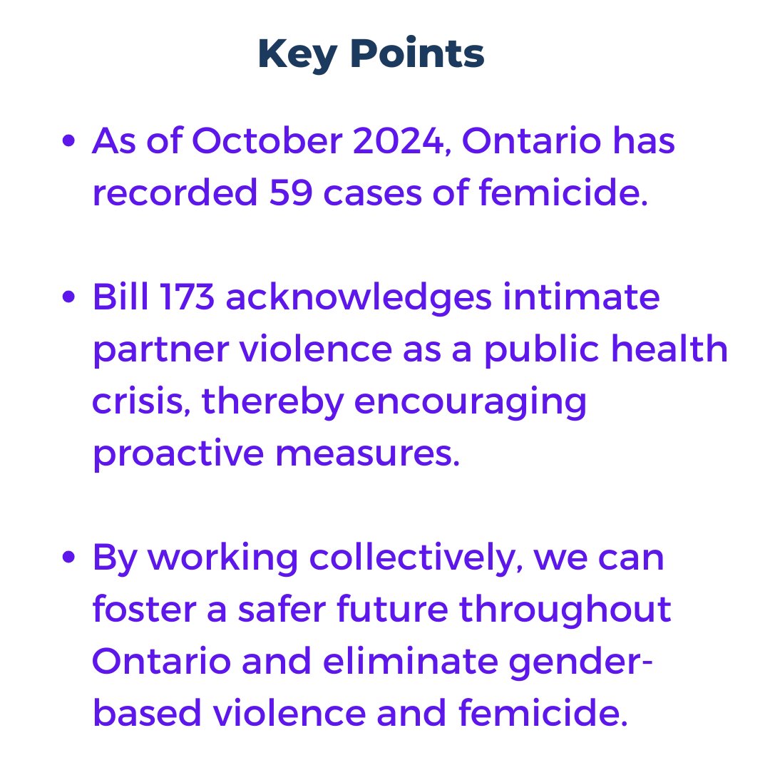Today, we join advocates calling for urgent action: Pass Bill 173 and declare intimate partner violence an epidemic. Lives depend on it. Together, we can #EndGBV and honor those we've lost. 

#16DaysOfActivism #Bill173