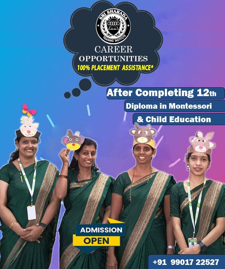 Udupisrisharad1's tweet image. #srisharadatraininginstitute #JoinNow #teachertraining #diplomainmontessori #ChildEducation