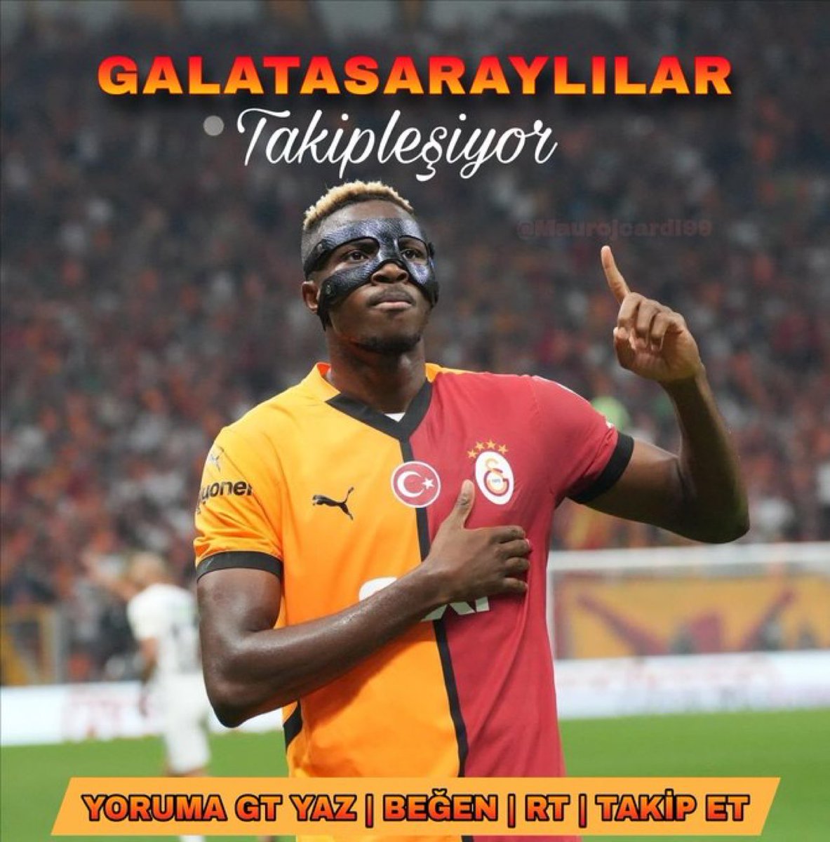 🟡🔴 Galatasaray'ımıza gönül vermiş dostlar ile takipleşiyoruz.⭐️⭐️⭐️ ⭐️...(yükleniyor)

🔥 Amaç karşılıklı takipleşip tüm hesapları büyütmek

➡️GT YAP✔️
➡️RT YAP✔️
➡️BEĞEN✔️

🟡🔴 𝐓𝐀𝐊İ𝐏 𝐄𝐃𝐄𝐍𝐄 𝐆𝐄𝐑İ 𝐃Ö𝐍ÜŞ SAĞLIYORUM.🟡🔴

#Galatasaraylılartakipleşiyor ✔️
 #TFFistifa