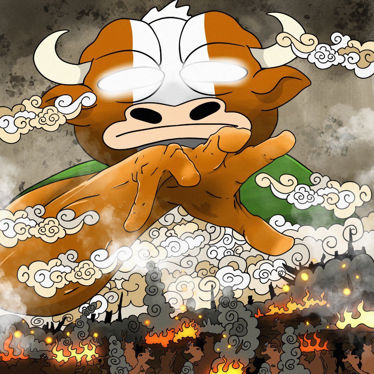 notsynt's tweet photo. easiest and most undervalued 4chan + normie play of the cycle

dumb to think $MUMU won't end up at a $10b mcap soon (100x) with a coinbase listing &amp; normie adoption

if you lose on such trade i feel sorry for your skill issues

bears get rekt 👍🤡 https://t.co/4gsRY9voZO