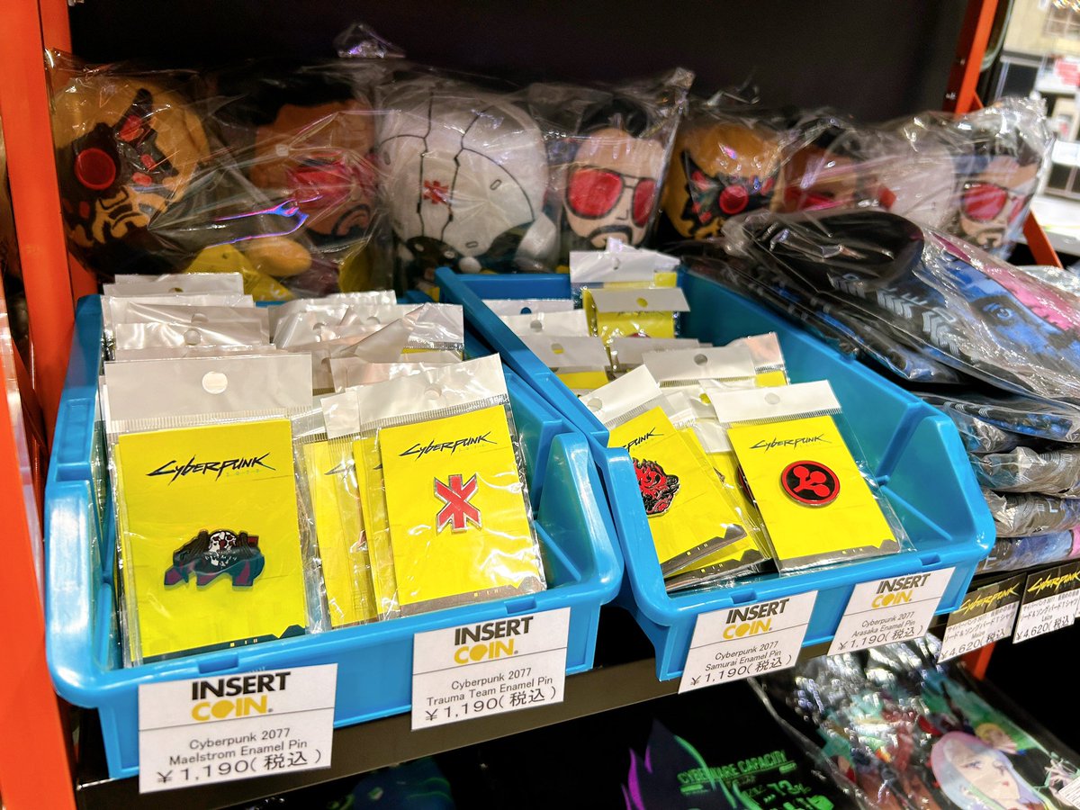 ⚡️#東京コミコン2024⚡️にて #サイバーパンクの商品お取り扱い