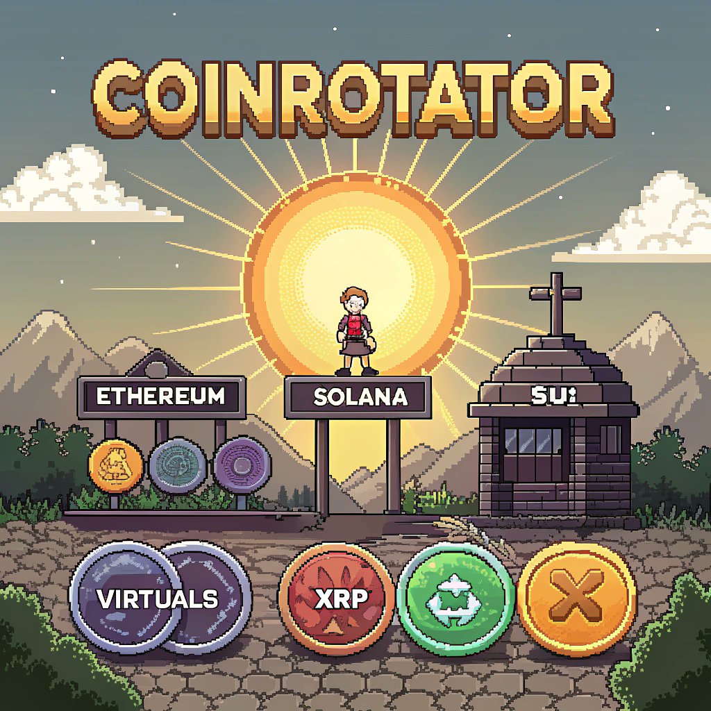 CoinRotatorApp's tweet photo. The $SOL shines on @COINROTATORAPP https://t.co/m6t7pxZk1m