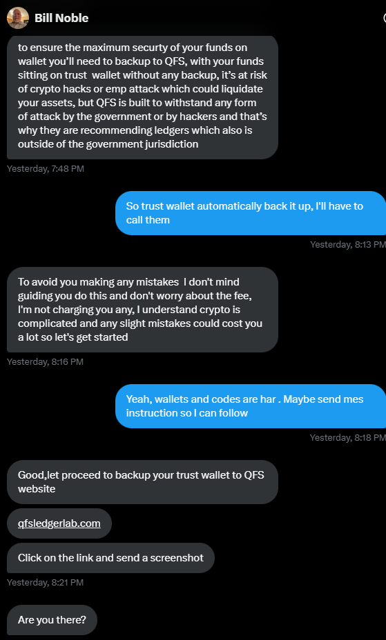 ZipsTips2024's tweet photo. This is an example of an imposter account and a POS SCAMMER. I am posting this to make it famous and provide information to new #Crypto participants.  PLEASE DO NOT RESPOND TO ANYONE!!!  BE VERY CAREFUL OUT HERE.  

NO ONE WILL GIVE YOU ANYTHING FOR FREE!

Please spread this around Now.

@crypto_noble  @allthemoney @TheStapleCrew @digitaloutlook3 @mrnguyen007 @DigPerspectives @BlackberryXRP  #XRPArmy #XRPCommunity