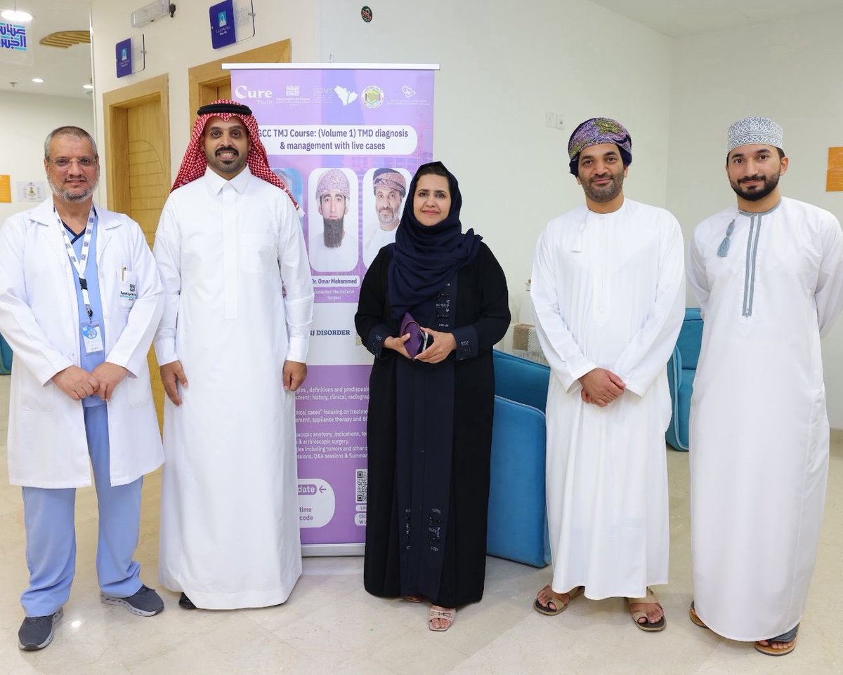 SaudiSocietyOMS's tweet photo. GCC TMJ Course: (Volume 1) TMD diagnosis &amp; management with live cases

Dr. Mohammad Al-Harthy
Dr. Omar Mohammed
Dr. Ahmed Al Hashimi https://t.co/8IKqg0Wo0h