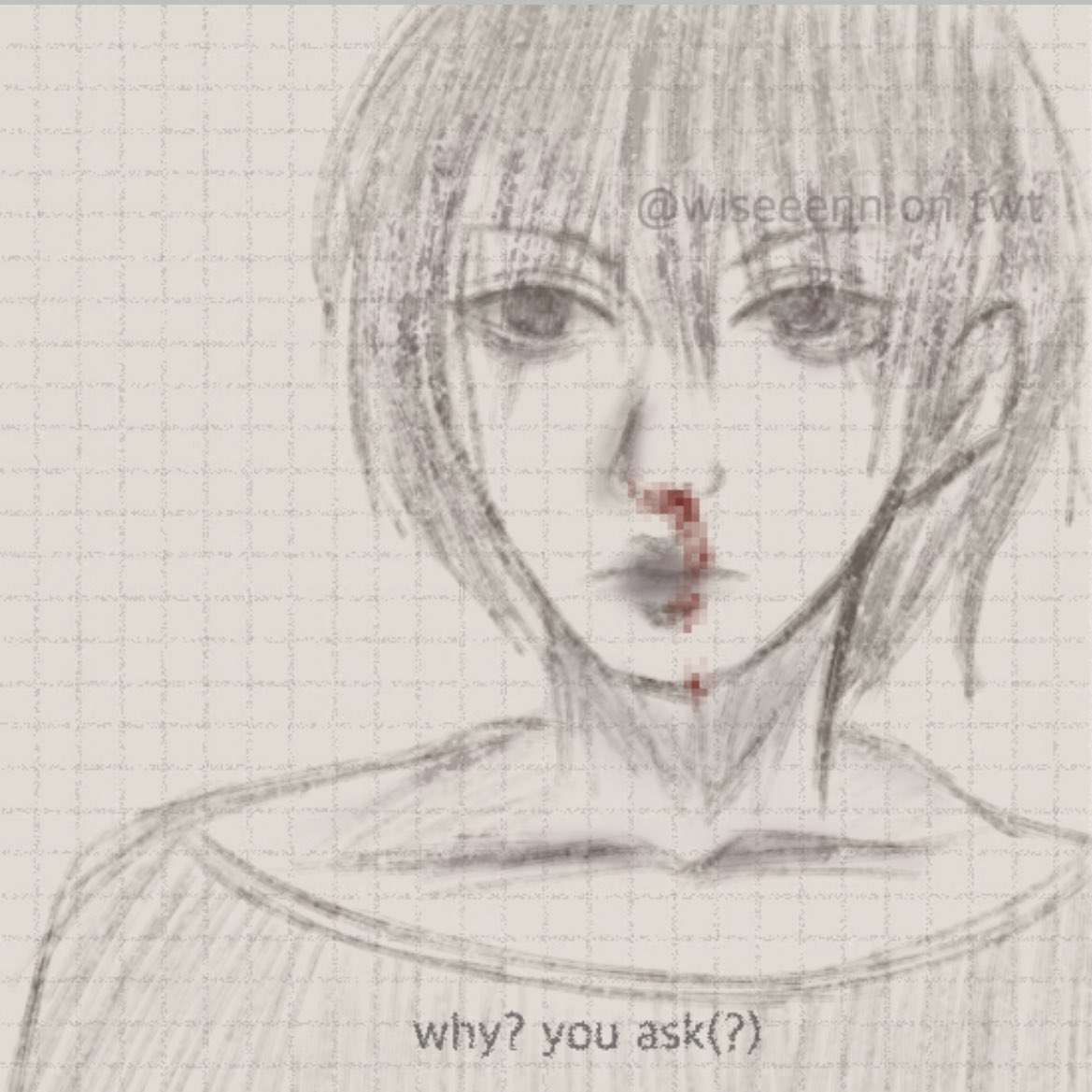 arcwiseart's tweet photo. hellooo there, been awhile ahaha 🤸🏻🩶
(🩸) bleeding nose E: 
alsoo anyone wanna be #artmoots with me?? looking for one..im not really active but i try my best to keep in touch 🙆🏻 #ibisPaintX #artshare #artmoots #DigitalArtist https://t.co/XmNtw7ie1n