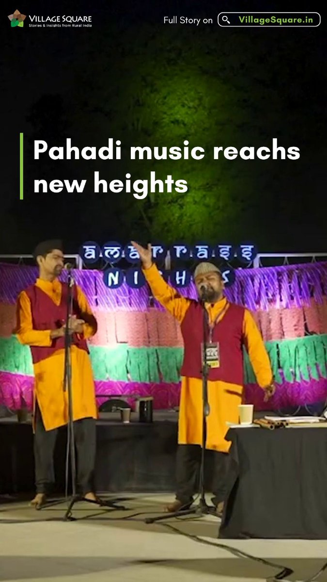 Sarvjeet Tamta, a self-taught qawwali singer from Almora, blends pahadi folk and Sufi traditions with his bands Himali Mou and Rehmat-e-Nusrat, captivating audiences worldwide.

🔗 What sets Sarvjeet Tamta apart from other folk musicians? Watch the full video now