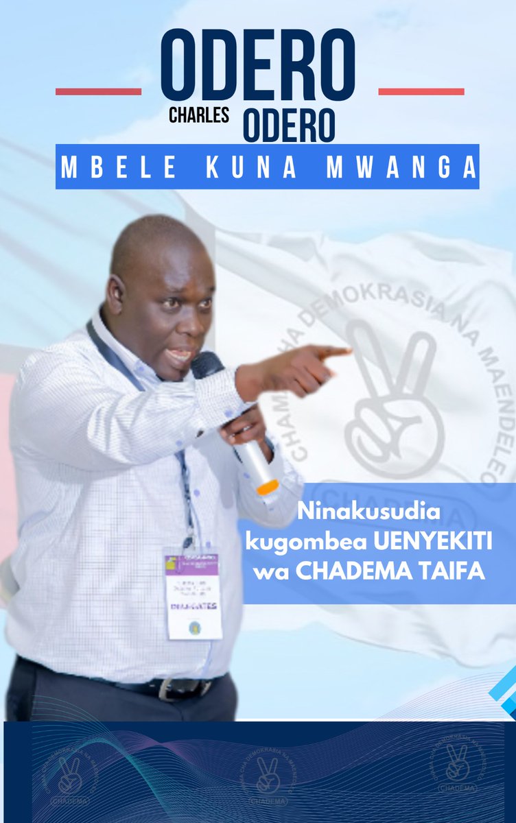 clementmanang's tweet photo. Watu wa mungu huyu rafiki yangu #Odero ndo pekee aliye tia nia ya kugombea uenyekiti wa taifa CHADEMA
Sio #Mbowe sio #Lisu aliye tia nia mpaka sasa. kwanini kila sababu iwe ya kuwagombanisha hawa viongozi wetu?
Kama hakuna uchochezi hizo chats kihalali zina muhusu #Odero https://t.co/w1VRBrgB38