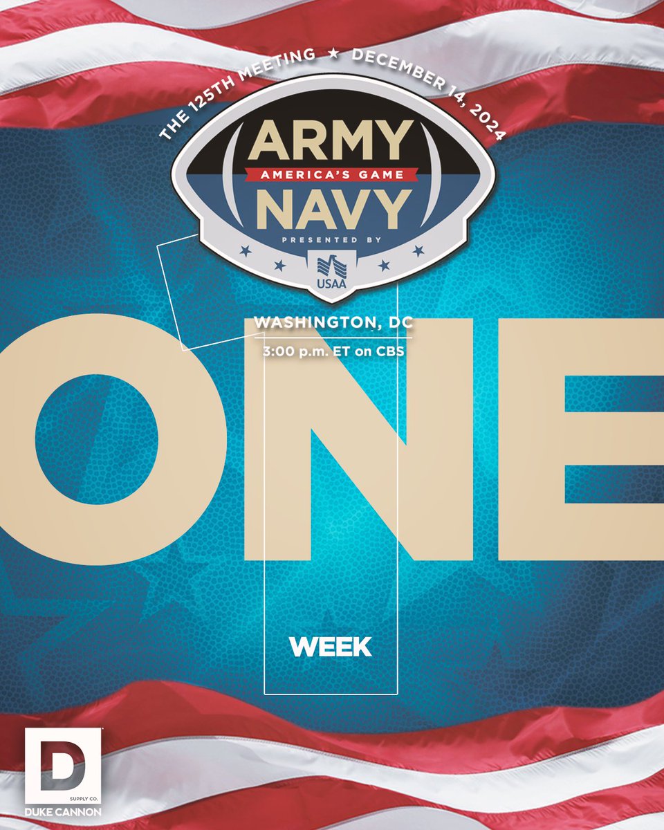 ArmyNavyGame's tweet photo. 7️⃣ Days until #ArmyNavy https://t.co/sMjYL8LLmU