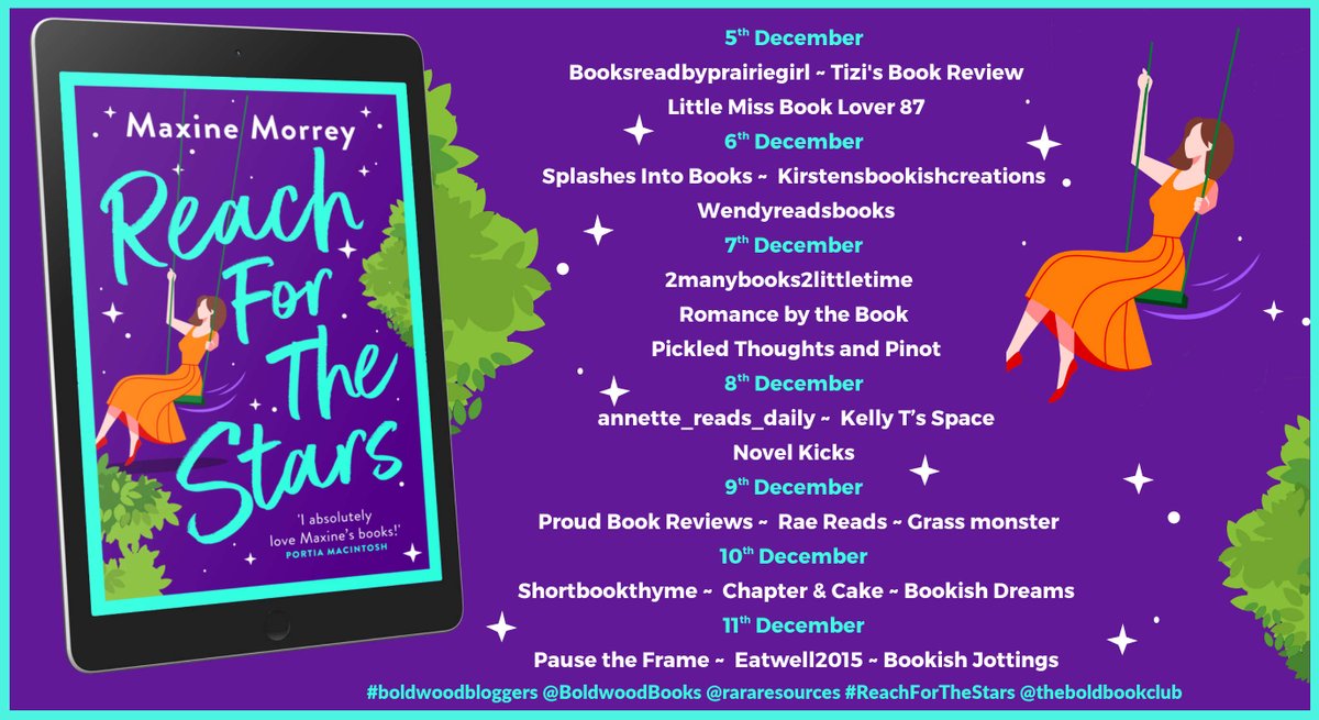 rararesources's tweet photo. 'An easy, breezy, sweet romance that I will read again and again' says @RomanceBTBook about #ReachForTheStars by Maxine Morrey https://t.co/qartDaGkYq @BoldwoodBooks https://t.co/lXlHQYhvLL