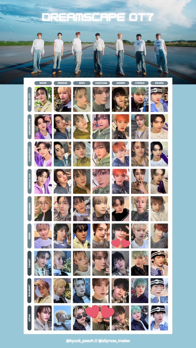 erizen_exonct's tweet photo. NCT DREAM 交換 トレカ Smini ポスター mu-mo

譲:写真のロンジュン

求:同種 ジェミン 

郵送交換希望です。よろしくお願いいたします。 https://t.co/gJHeiz09ZI