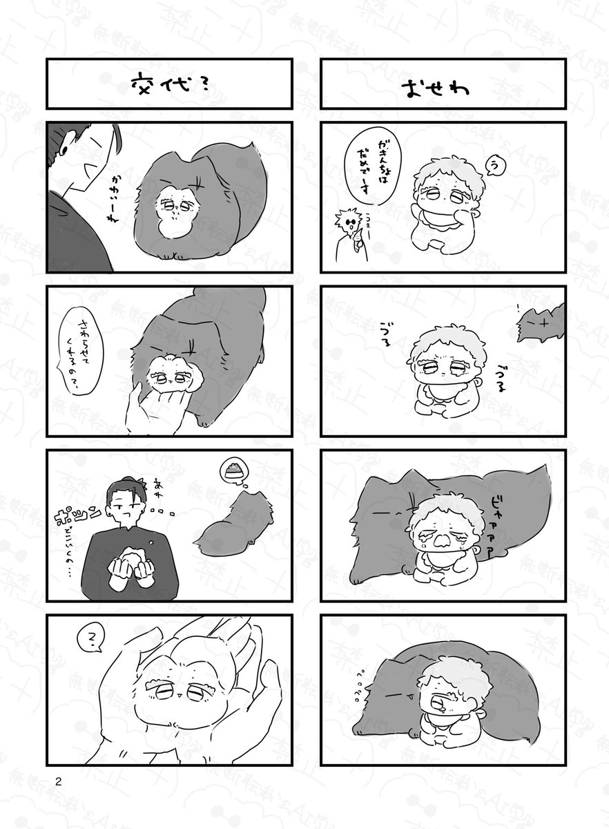 DR🌹で頒布した折本🐈🐈‍⬛ 