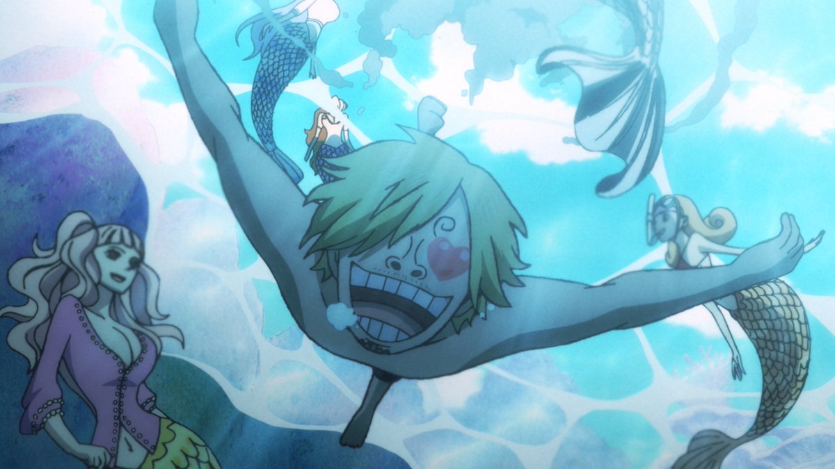 12/8(日)朝9:30放送📺 SPECIAL EDITED VERSION #ONEPIECE 魚人島編 6話