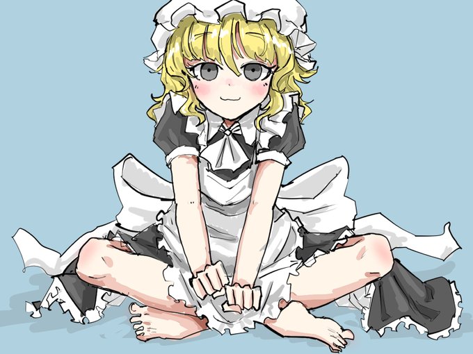 メイドがあぐらかくな💢 