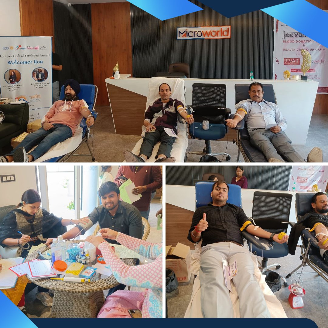 microworldsol's tweet photo. 🌟Health &amp; Wellness Camp at Microworld Infosol*🌟

Together, we are fostering a healthier and stronger community.💪

#CSR #HealthandWellness #CommunityFirst #BloodDonation #HealthCheckup #MicroworldInfosol #WeCare #EmployeeWellbeing #Dental #EyeCheckUp #SaveLives #DonateBlood https://t.co/xafR91Tpg8