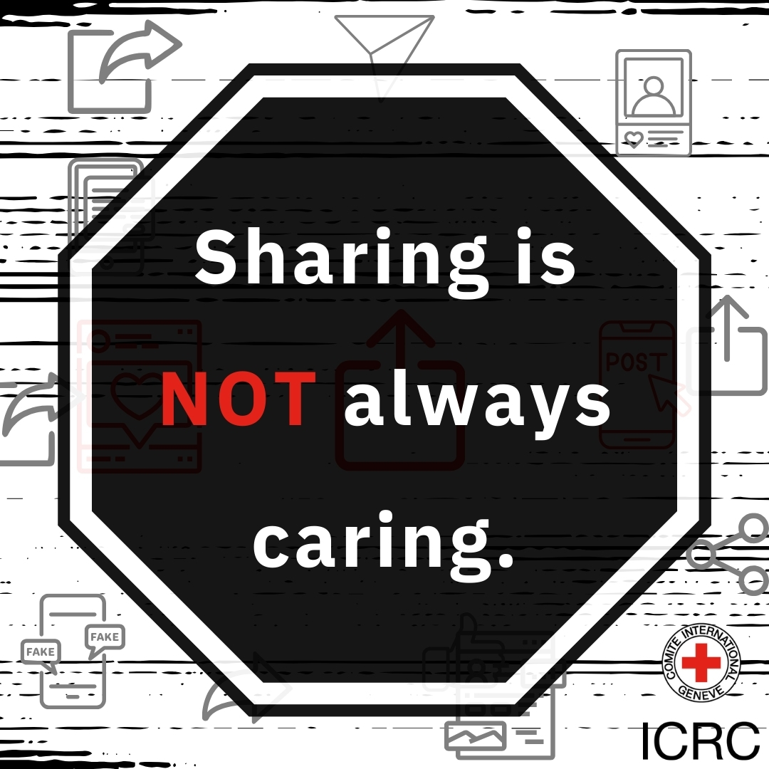 Misinformation during conflicts fuels confusion, heightens distress, and can trigger harmful reactions, putting thousands of lives at risk.
Before you share, pause, check your facts, then check again. #ThinkBeforeYouShare