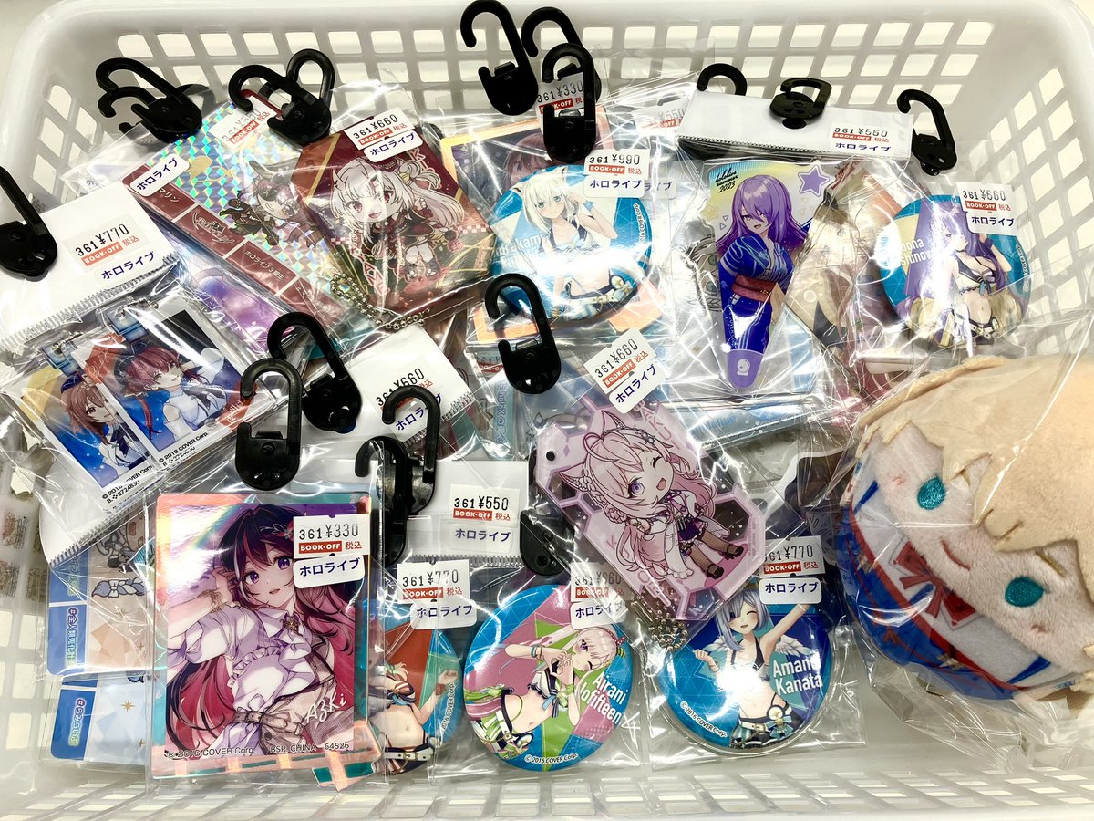 ⚡️⚡️入荷情報⚡️⚡️ 本日はグッズ情報‼️ ホロライブグッズ 