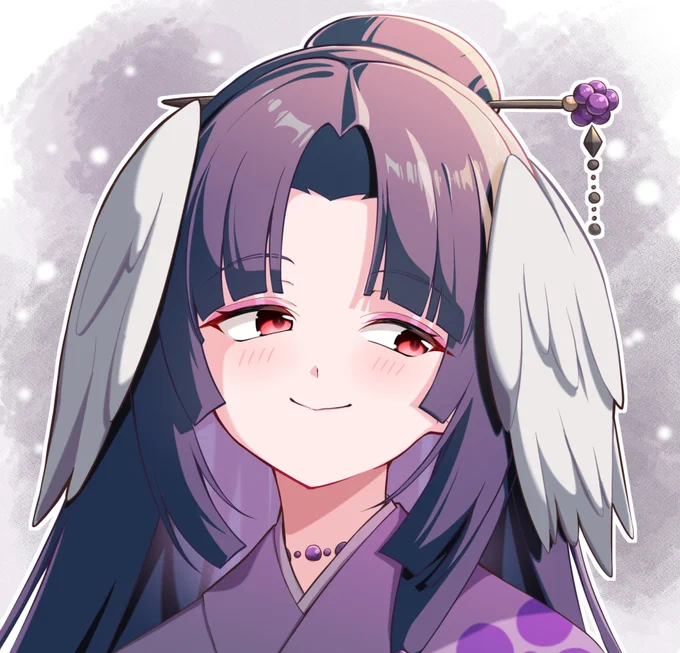 ムラサキシキブ! #フラワーナイトガールイラスト